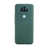 Tecno Camon 16 Kılıf Nano İçi Kadife Silikon - Koyu Yeşil