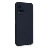 Vivo Y21s Kılıf Nano İçi Kadife Silikon - Lacivert