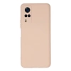 Vivo Y53s Kılıf Nano İçi Kadife Silikon - Pudra