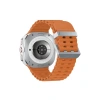 Watch 7 Ultra Kr417 Rug Silikon Kordon (saat Değildir) - Turuncu