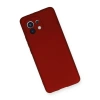 Xiaomi Mi 11 Kılıf First Silikon - Bordo
