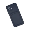 Xiaomi Mi 11 Kılıf Kelvin Kartvizitli Silikon - Lacivert
