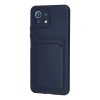 Xiaomi Mi 11 Kılıf Kelvin Kartvizitli Silikon - Lacivert