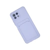 Xiaomi Mi 11 Kılıf Kelvin Kartvizitli Silikon - Lila