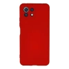 Xiaomi Mi 11 Lite Kılıf Nano İçi Kadife Silikon - Kırmızı