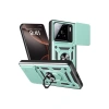Xiaomi Mi 15 Kılıf Pars Lens Yüzüklü Silikon - Yeşil