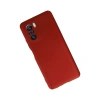 Xiaomi Poco F3 Kılıf First Silikon - Kırmızı