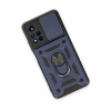 Xiaomi Poco M4 Pro 5g Kılıf Pars Lens Yüzüklü Silikon - Lacivert