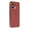Xiaomi Redmi 12c Kılıf Volet Silikon - Kırmızı