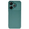 Xiaomi Redmi 13 4g Kılıf Auto Focus Karbon Kapak - Koyu Yeşil