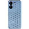 Xiaomi Redmi 13c Kılıf Petek Silikon Kapak - Mavi