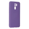 Xiaomi Redmi 9 Kılıf Nano İçi Kadife Silikon - Mor
