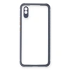 Xiaomi Redmi 9a Kılıf Miami Şeffaf Silikon - Gri