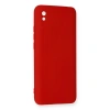 Xiaomi Redmi 9a Kılıf Nano İçi Kadife Silikon - Kırmızı