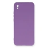 Xiaomi Redmi 9a Kılıf Nano İçi Kadife Silikon - Mor
