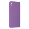 Xiaomi Redmi 9a Kılıf Nano İçi Kadife Silikon - Mor