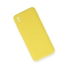 Xiaomi Redmi 9a Kılıf Nano İçi Kadife Silikon - Sarı