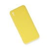 Xiaomi Redmi 9a Kılıf Nano İçi Kadife Silikon - Sarı
