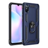 Xiaomi Redmi 9a Kılıf Sofya Yüzüklü Silikon Kapak - Lacivert