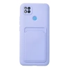 Xiaomi Redmi 9c Kılıf Kelvin Kartvizitli Silikon - Lila