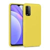 Xiaomi Redmi 9t Kılıf Nano İçi Kadife Silikon - Sarı