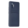 Xiaomi Redmi Note 10 Pro Kılıf Kelvin Kartvizitli Silikon - Lacivert