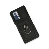 Xiaomi Redmi Note 10 Pro Kılıf Pars Lens Yüzüklü Silikon - Siyah