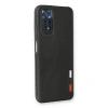 Xiaomi Redmi Note 11 Kılıf Loop Deri Silikon - Siyah