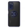 Xiaomi Redmi Note 11 Kılıf Montreal Yüzüklü Silikon Kapak - Lacivert