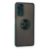Xiaomi Redmi Note 11 Pro Kılıf Montreal Yüzüklü Silikon Kapak - Yeşil