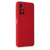 Xiaomi Redmi Note 11t Kılıf Nano İçi Kadife Silikon - Kırmızı
