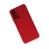Xiaomi Redmi Note 11t Kılıf Nano İçi Kadife Silikon - Kırmızı