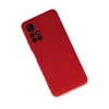 Xiaomi Redmi Note 11t Kılıf Nano İçi Kadife Silikon - Kırmızı