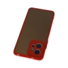 Xiaomi Redmi Note 12 4g Kılıf Montreal Silikon Kapak - Kırmızı
