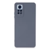 Xiaomi Redmi Note 12 Pro 4g Kılıf Nano İçi Kadife Silikon - Gri