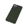 Xiaomi Redmi Note 12 Pro 4g Kılıf Nano İçi Kadife Silikon - Koyu Yeşil