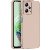 Xiaomi Redmi Note 12 Pro 5g Kılıf Nano İçi Kadife Silikon - Pudra
