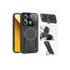 Xiaomi Redmi Note 13 4g Kılıf Joy Lens Standlı Kapak - Siyah