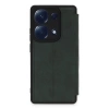 Xiaomi Redmi Note 13 Pro 4g Kılıf Flip Cover - Koyu Yeşil