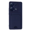 Xiaomi Redmi Note 13 Pro 4g Kılıf Kelvin Kartvizitli Silikon - Lacivert