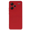Xiaomi Redmi Note 13 Pro Plus Kılıf Nano İçi Kadife Silikon - Kırmızı