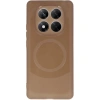 Xiaomi Redmi Note 14 Pro 4g Kılıf Maya Karbon Kapak - Kahverengi