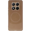 Xiaomi Redmi Note 14 Pro 5g Kılıf Maya Karbon Kapak - Kahverengi