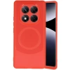 Xiaomi Redmi Note 14 Pro 5g Kılıf Maya Karbon Kapak - Kırmızı