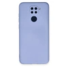 Xiaomi Redmi Note 9 Kılıf Nano İçi Kadife Silikon - Lila