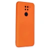 Xiaomi Redmi Note 9 Kılıf Nano İçi Kadife Silikon - Turuncu