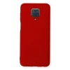 Xiaomi Redmi Note 9 Pro Kılıf Nano İçi Kadife Silikon - Kırmızı