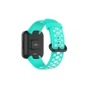 Xiaomi Redmi Watch 2 Spor Delikli Kordon - Turkuaz-beyaz