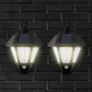 2li Solar Cob Led Sensörlü Duvar Lambası