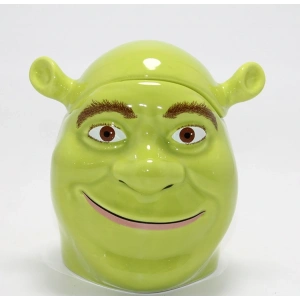 3d Shrek Tasarımı Kapaklı Kupa Bardak Alk4534